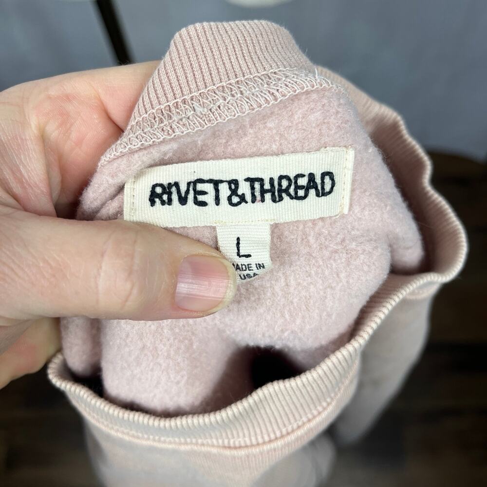 Madewell‎ Rivet & Thread Butterfly Raglan Sweatshirt. - Picture 6 of 8